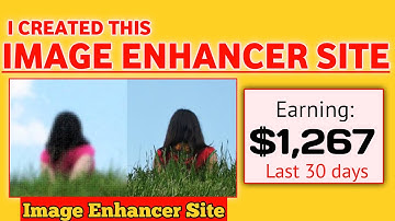 Create Image Enhancer Website for FREE Using DEEPSEEK and Make $1,267 Monthly With Adsterra