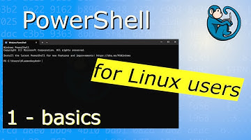 Powershell tutorial for Linux users – (1) getting around the filesystem