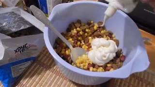 Самый простой салат на скорую руку. Самый простой салат на скорую руку.