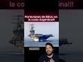 PORTAVIONES DE EEUU EN LAS COSTAS DE ARGENTINA