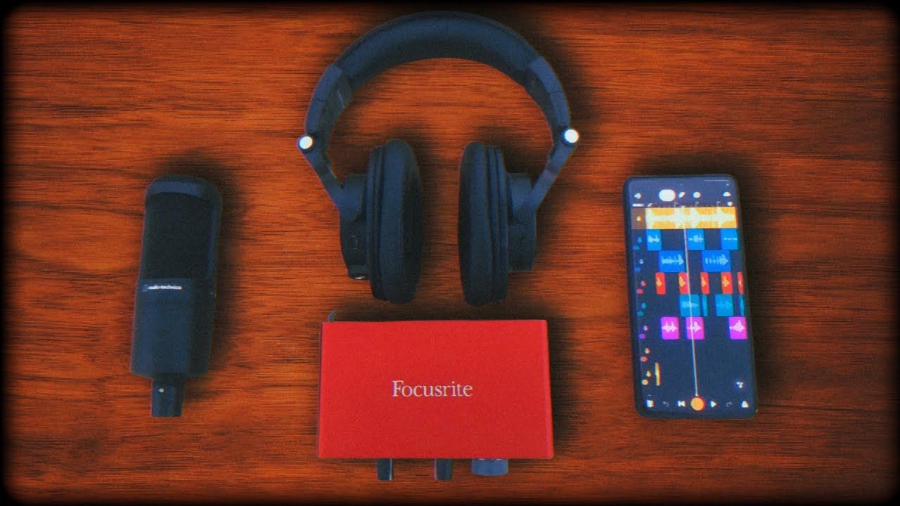 Meu STUDIO pra GRAVAR MÚSICAS no CELULAR no BANDLAB em 2026 !!!