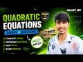 Quadratic Equations Theory | part 01 | Class 11 &12 Maths | NIMCET & JEE |