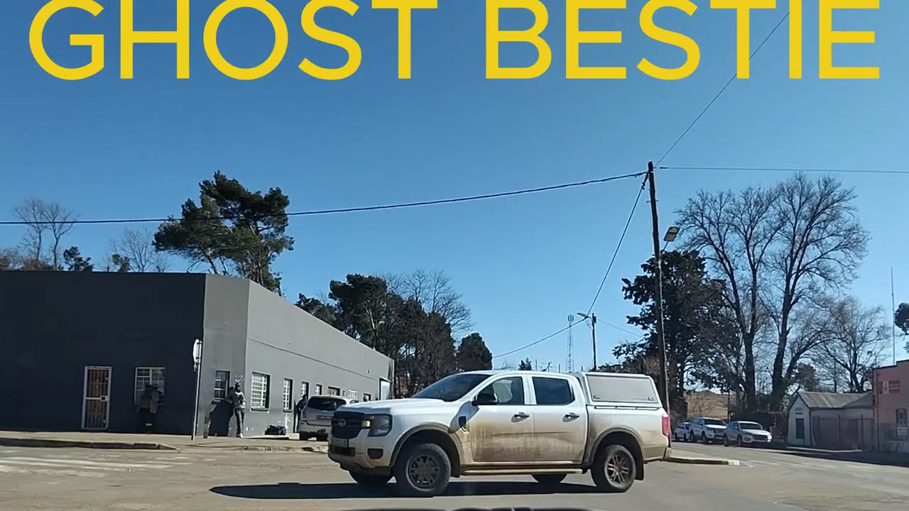 Drive in Barkley East in Eastern Cape South Africa 