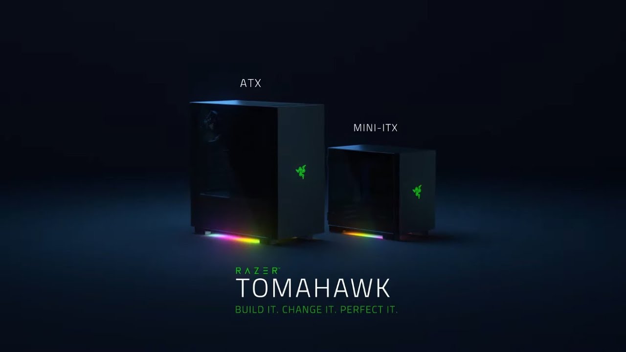 Mid Tower Atx And Mini Itx Pc Case Razer Tomahawk