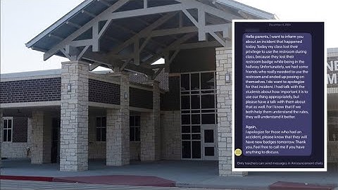 Teacher removed from classroom after revoking students