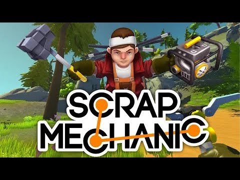 Видео: КАК ЛЕГКО И КРАСИВО ПОСТРОИТЬ КОМПАКТНЫЙ ДВИГАТЕЛЬ В СКРАП МЕХАНИК (SCRAP MECHANIC)