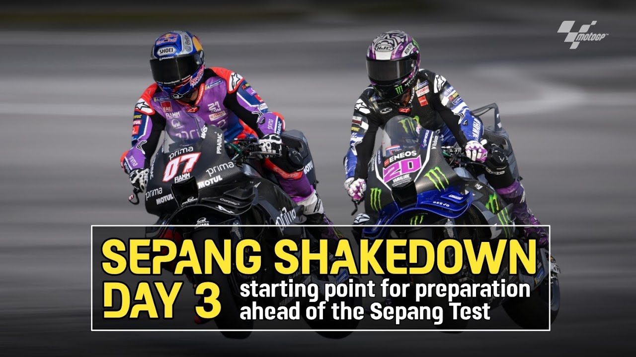 🏁 SEPANG SHAKEDOWN DAY 3 - Honda improvement, rookies took a step up 