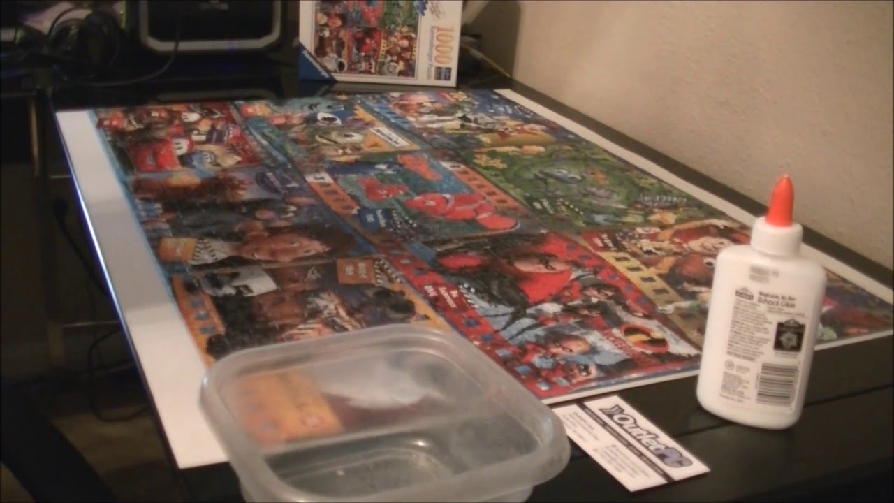 How to Frame a Jigsaw Puzzle Without Glue