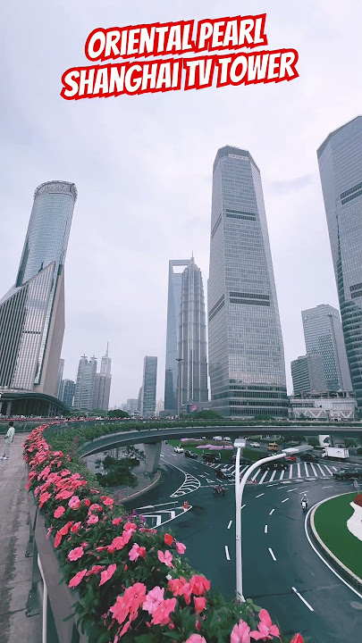 Shanghai Oriental Pearl TV Tower #shanghai #china #travelvlog