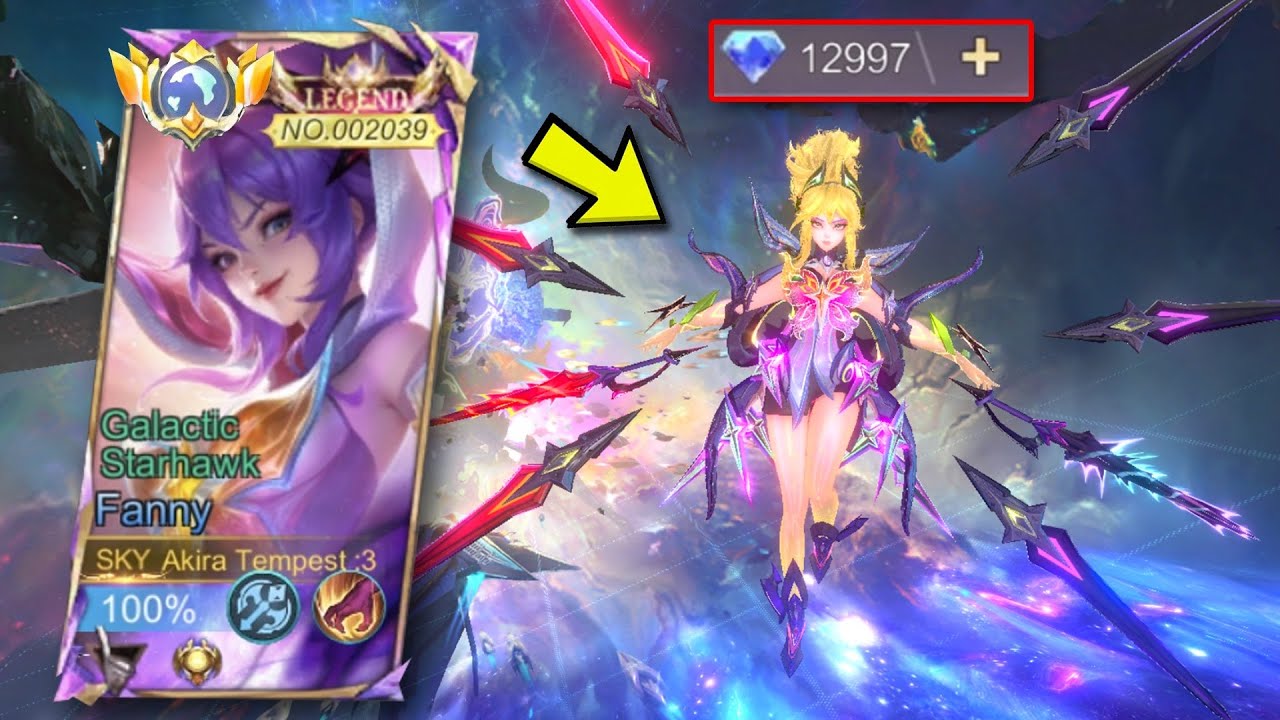 FINALLY! GALACTIC STARHAWK FANNY IS HERE!! (THE MOST EXPENSIVE SKIN?💀) -MLBB
