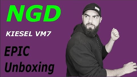 New Guitar Day! Unboxing a Kiesel Vader Multiscale 7