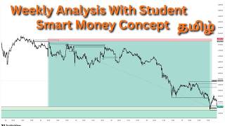 Weekly Market Analysis With Student (Real Learning 🔥) Tamil Smart Money Concept Tamil
