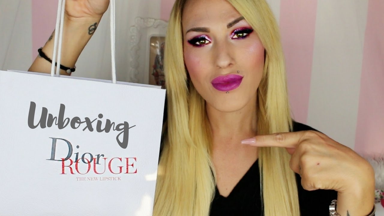 UNBOXING Make Up DIOR YouTube
