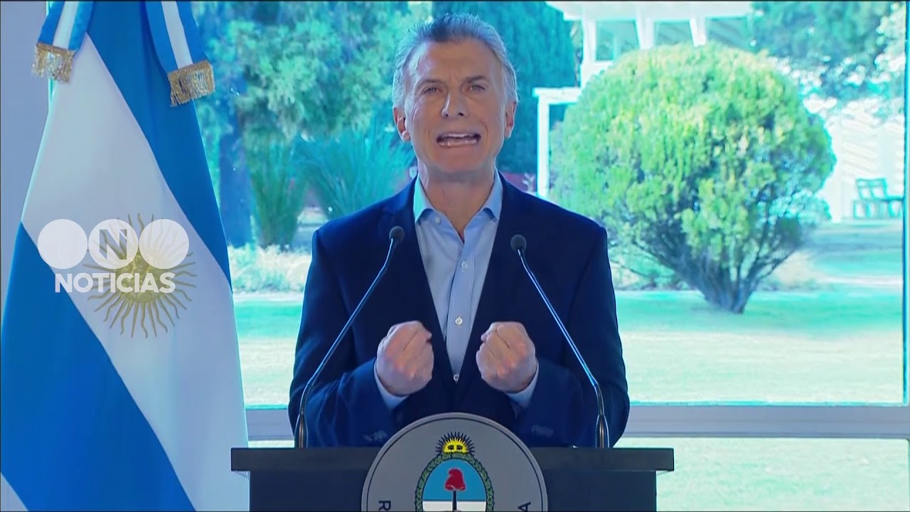 MACRI anunció MEDIDAS ECONÓMICAS y pidió PERDÓN - Telefe Noticias elecciones 2019 donde voto
