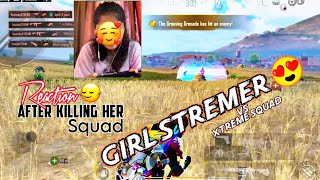 Hindi GIRL Streamer ANGRY on me FOR my CRAZY 1v4 clutch #pubg