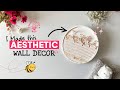 DIY Home Decor✨|| Easy Aesthetic Room Decor Ideas💐 #homedecor #wallhanging #diy #handmade