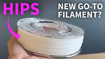 The Best Filament for Affordable & Versatile 3D Prints: HIPS tested!