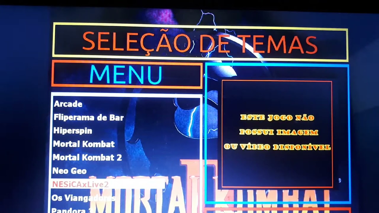 PLIPERAMA multijogos advmenu plus com menu de tema