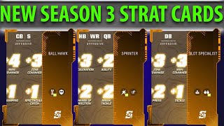 NEW Season 3 Legendary Strategy Cards! All 25 NEW Cards ! What Is The BEST?! Madden 23 Ultimate Team