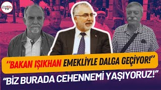 Emekliler Bakan Işıkhan'ın 'emekliye tatil müjdesi'ne ateş püskürdü! 'BİZİMLE DALGA GEÇİYOR!' by BirGün TV 840 views 1 day ago 6 minutes, 22 seconds