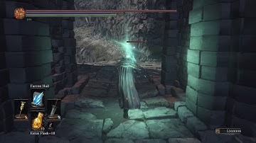 Dark Souls 3 Cinders Mod Sorcery Showcase - Farron Hail