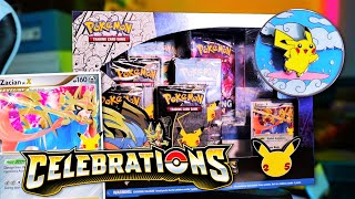 Celebrations Deluxe Pin Collection Zacian LV Pokemon TCG X 