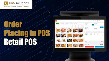 Order Placing in POS - Retail POS By SMB Solutions
