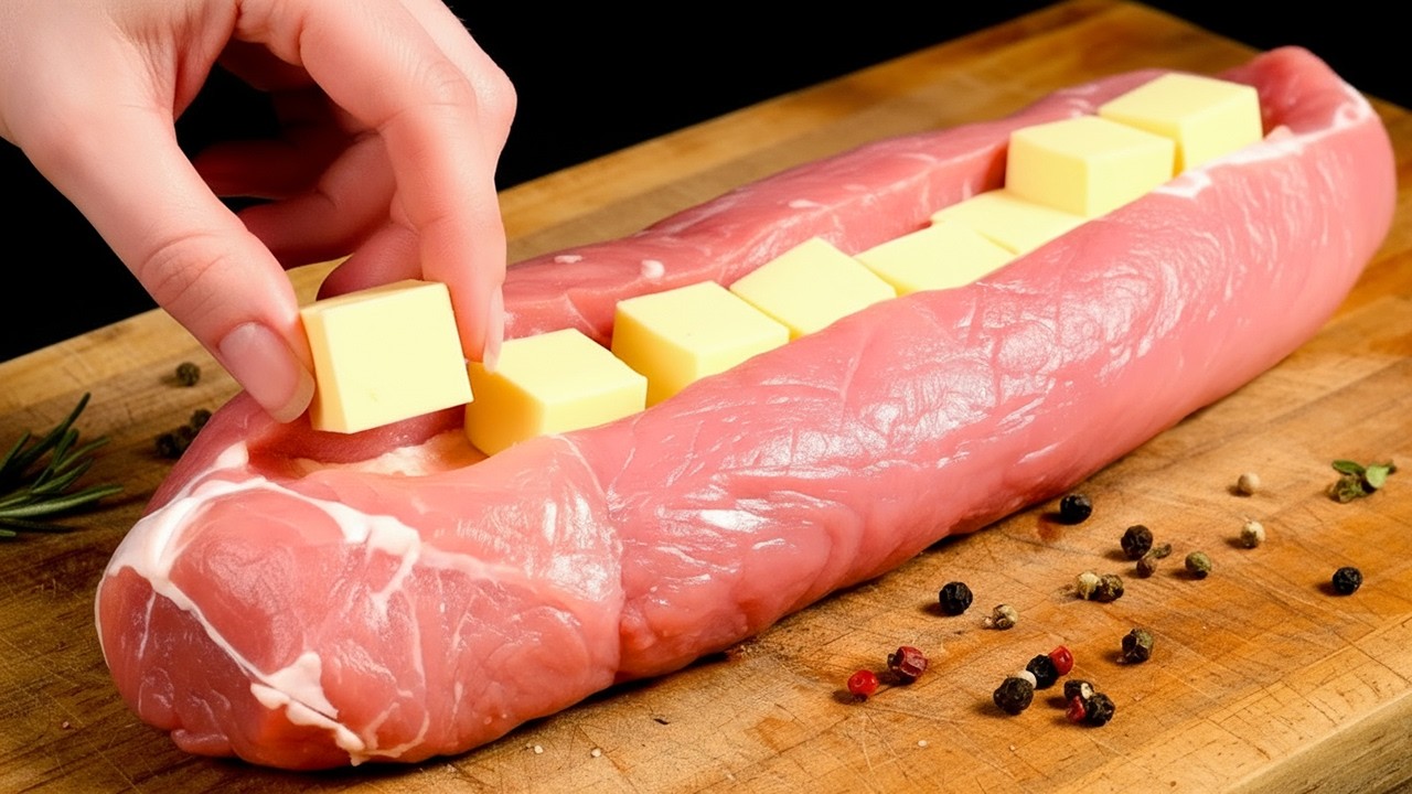 Шеф-повар научил меня этому трюку со свининой!  Мясо тает во рту, как масло!