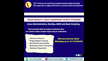 Linux Administration, DevOps, AWS, and Bash Scripting  with & high-quality self-learning videos