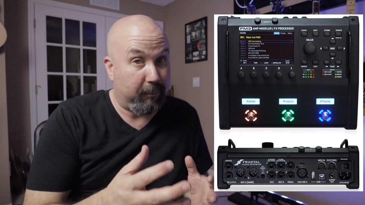 Fractal Audio FM3 Amp Modeler/FX Processor ANNOUNCEMENT! - YouTube