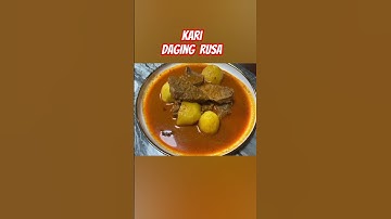 Kari daging rusa #dagingrusa #karidaging #karidagingrusa #rusa #shortsviral #cooking #foodie