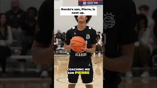 Rajon Rondo Coaching His Son: Future NBA Star? #shorts