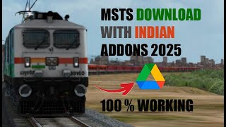 &quot;How to Download MSTS in 2025 | Microsoft Train Simulator Full Setup Guide (Hindi)&quot;
