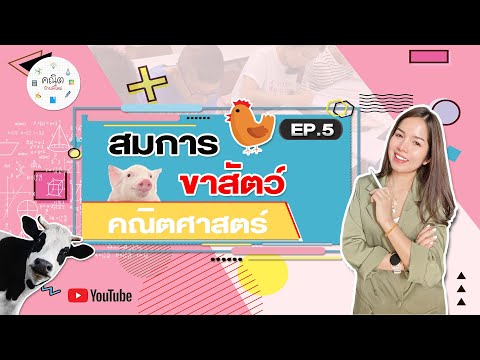 แก้สมการ เทคนิคง่ายๆ Ep5 โจทย์เรื่อง ขาสัตว์ แนวข้อสอบเข้า ม.1 | MAIครูพี่ใหม่