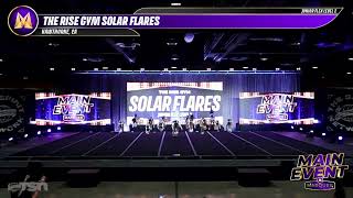 The Rise Gym Solar Flares | The Main Event 2026 Day 1