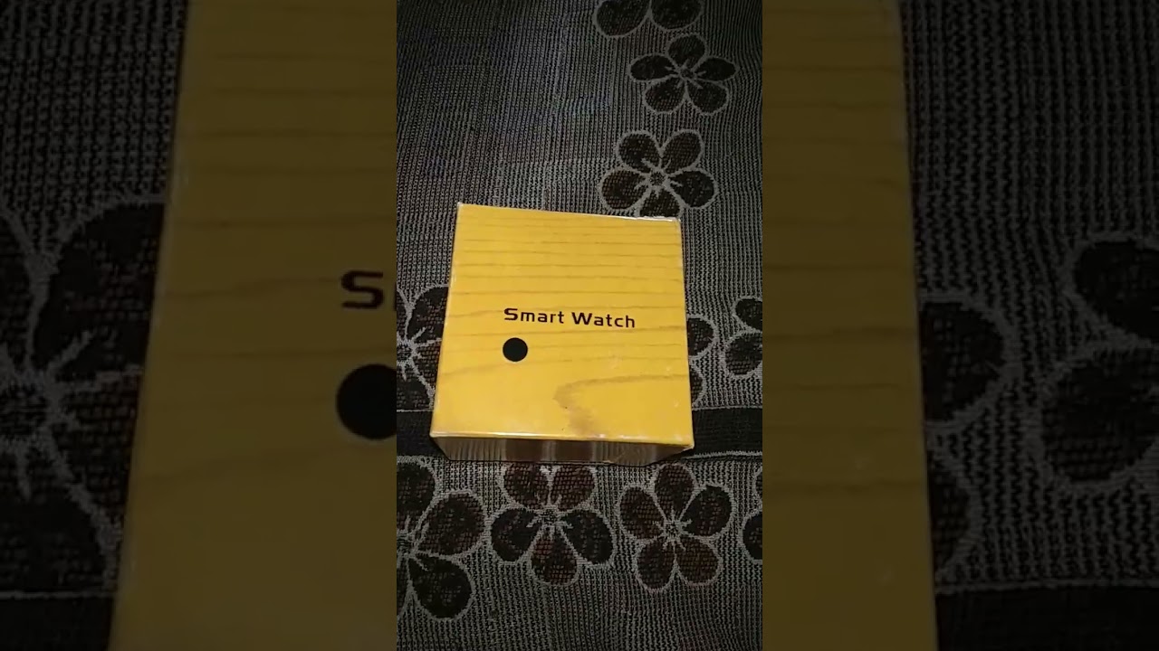 unboxing my new A1 smart watch A1 watch🔐lock in comment💬