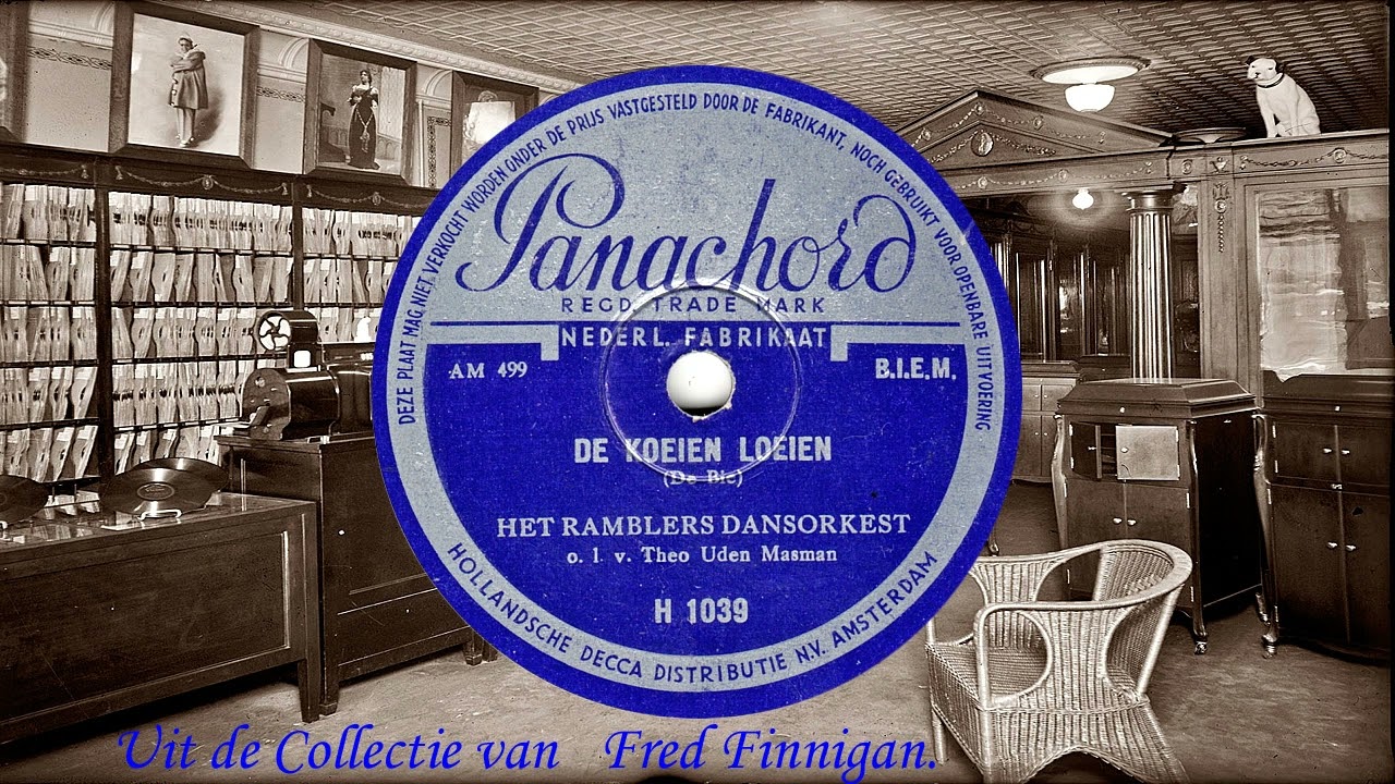Ramblers Dansorkest, Het - De Koeien Loeien(1938)