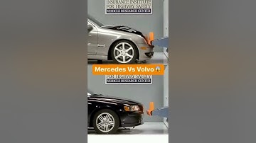 Mercedes Vs Volvo Crash Test