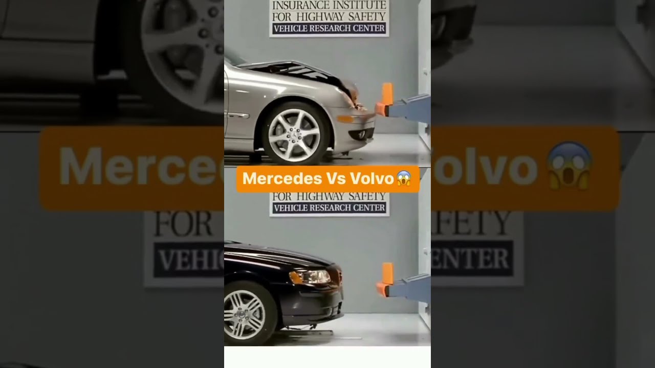 Mercedes Vs Volvo Crash Test