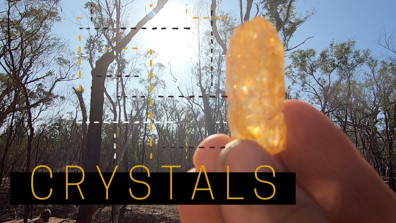 Jelly bean crystal fossicking - YouTube