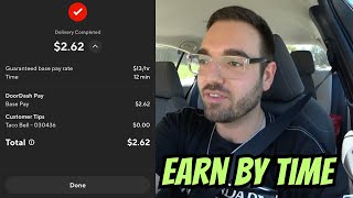 Accepting Every DoorDash Earn By Time Offer For 7 Hours Straight