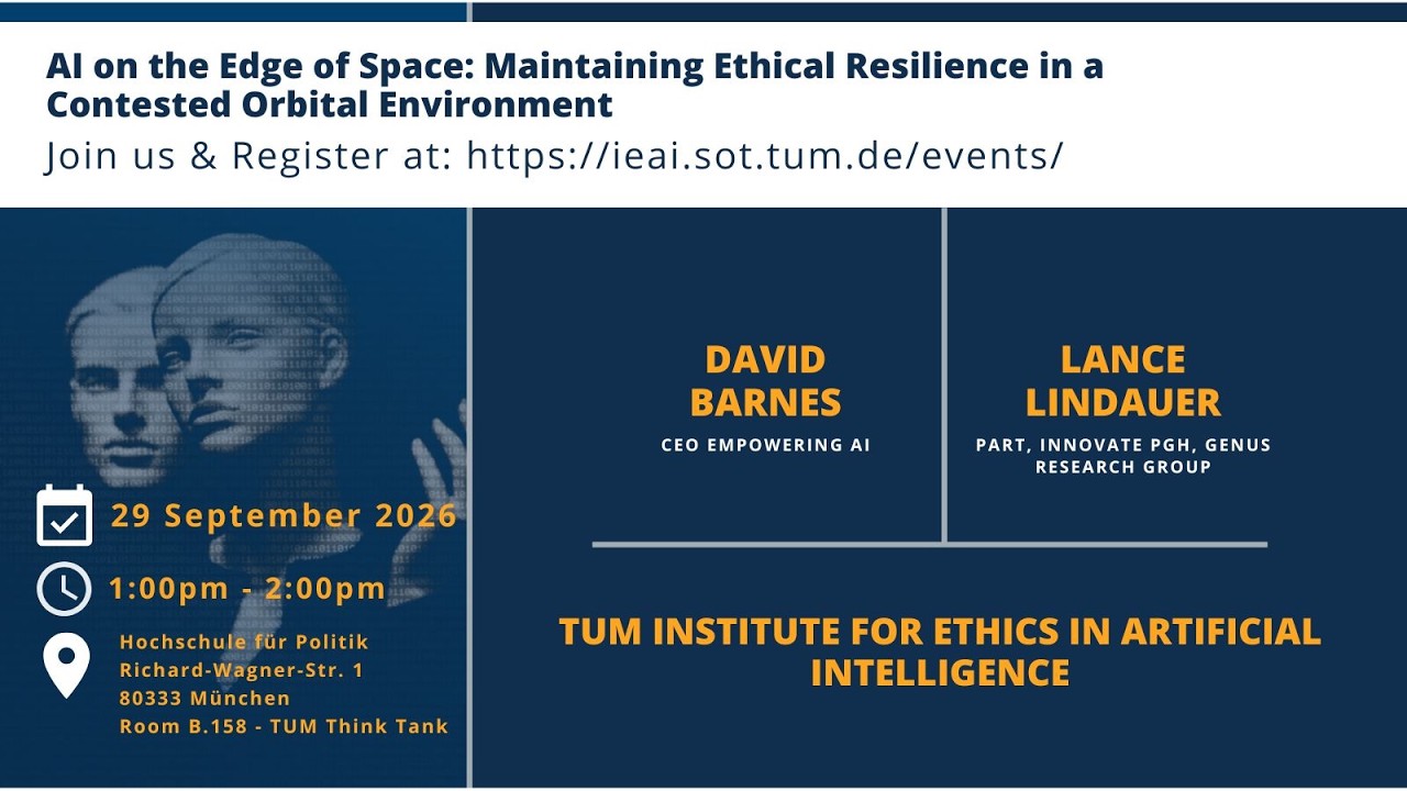 IEAI Event - AI on the Edge of Space