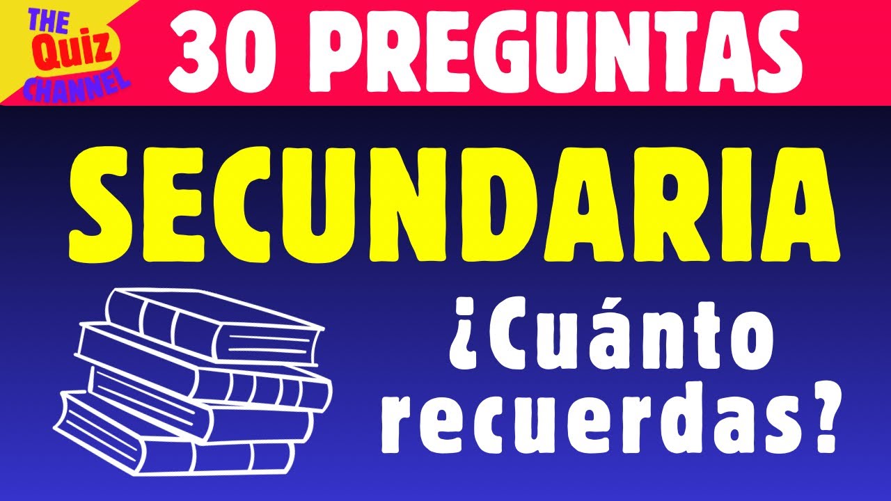 30 Preguntas De Español Con Respuestas 3 Secundaria www.youtube.com