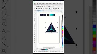 Geometric 3D Pattern in CorelDRAW 2024 with Basic Shapes / Pattern #photoshopedit #vectorart #vector