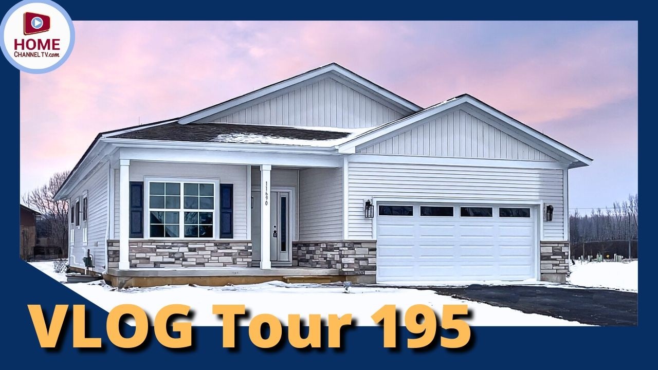 Luxury House Tours: 1,850 Square Foot New Construction Ranch Home in Huntley