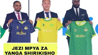 HIZI HAPA JEZI MPYA ZA YANGA KWAAJILI YA MECHI ZA SHIRIKISHO..!!