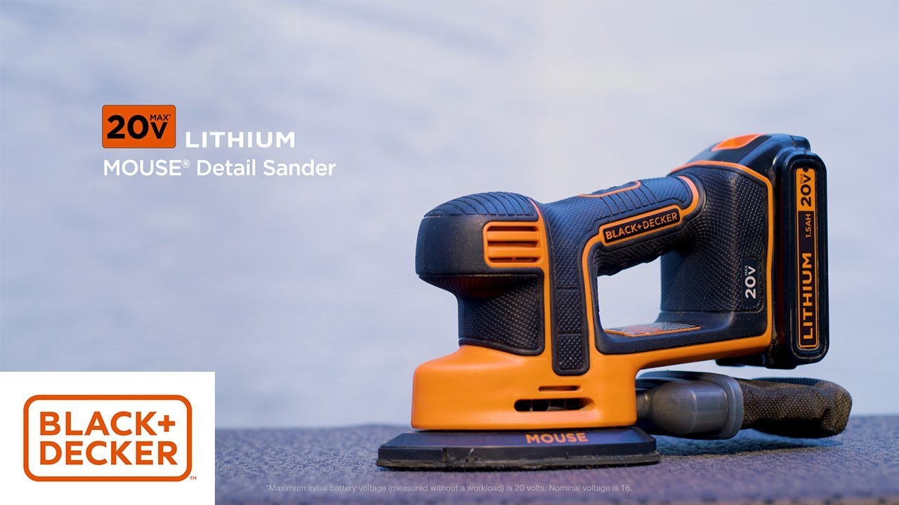 The MOUSE® Sander is now cordless 