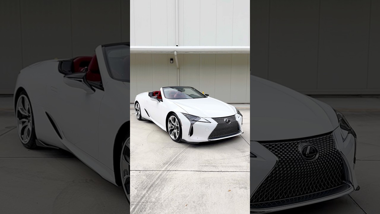 One of the Best Grand Tourers is JAPANESE? The 2022 LC 500 Convertible 🙌 
