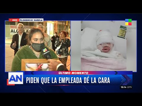 🚨 Tiene 3 años y el 12% del cuerpo quemado: marchan por la nena quemada con aceite hirviendo