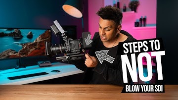 How To Not Blow Your SDI Output On Your Red Komodo